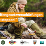 Waffengesetzverschärfungen zu Lasten rechtstreuer Bürger jetzt stoppen!