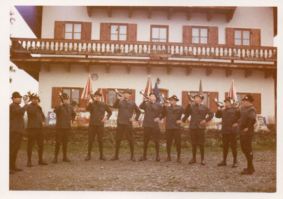 Wertungsblasen in Klinglbach, 30.05.1970