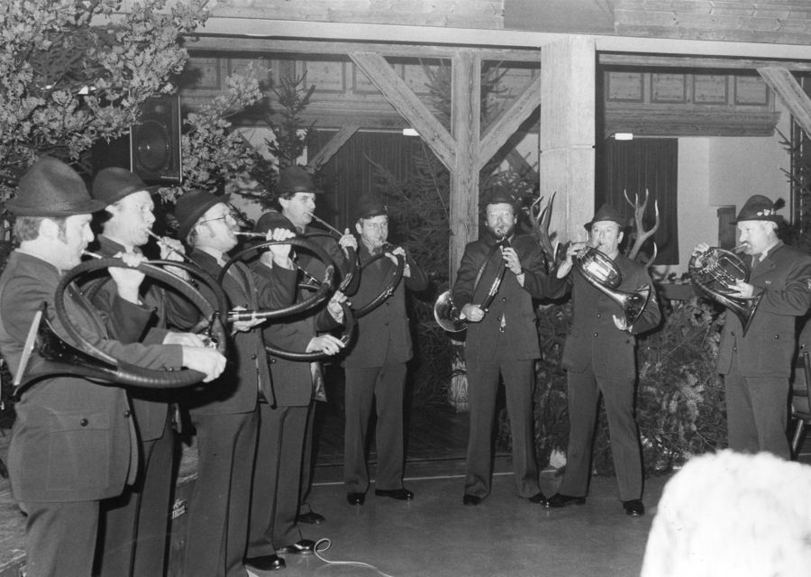 Hubertusmesse in Weißenhorn, 11.11.1982