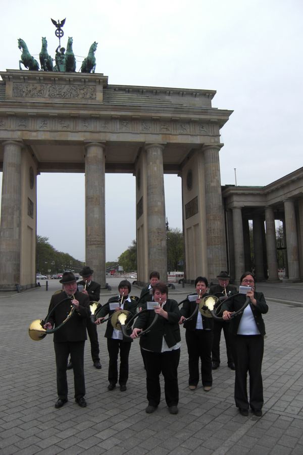 Bläserausfahrt nach Berlin, April 2011