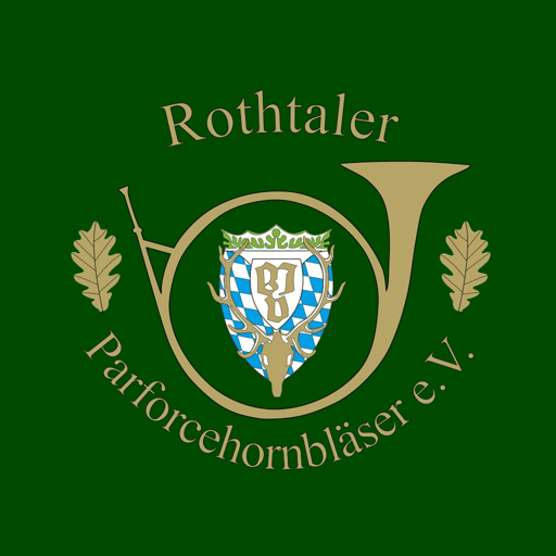 Vereinslogo der Rothtaler Parforcehornbläser